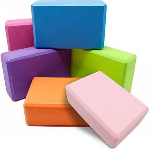 Fitness Pilates Female High Density Non-slip EVA Fitness Training Brick Blocks Stretch Belt Yoga Reinforce