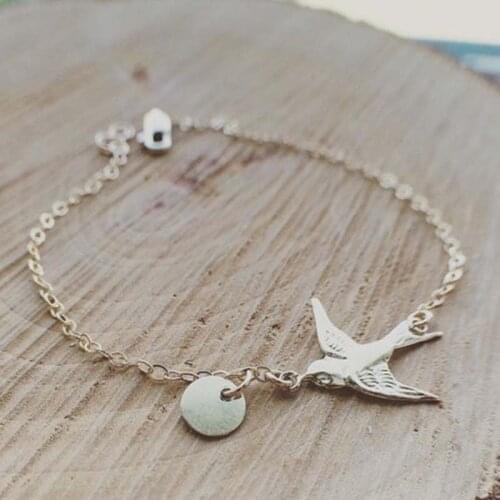 Charms Bracelets for Women Bohemian Style Tassel Swallow Bracelet Fashion Jewelry Accessories Wholesale 2021 Pulseras