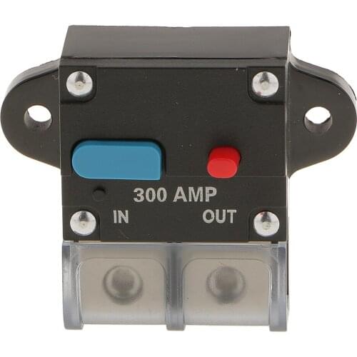 12-24V 300A Manual Reset Circuit Breaker Fuse For Auto Car Audio Protection