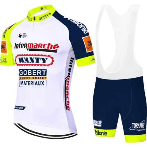 2021 Team wanty cycling clothes summer quick dry breathable short sleeve cycling jersey men completo ciclismo estivo 2020