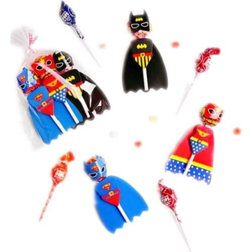 54Pcs Mermaid Cartoon Animal Candy Lollipop Decoration Cards For Kids Birthday Party Supplies Candy Gift Accessories