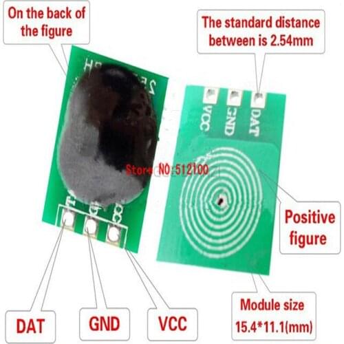 Free shipping 10PCS touch sensor touch module touch pad touch button