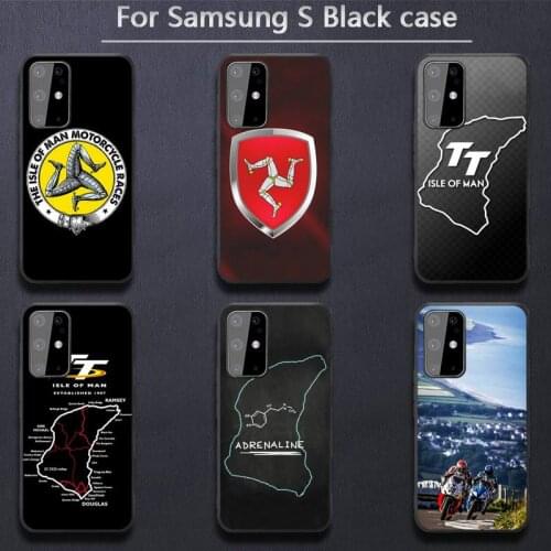 Cool Isle of Man TT race track Logo Phone Case for Samsung S20 plus Ultra S6 S7 edge S8 S9 plus S10-5G lite 2020 S10E