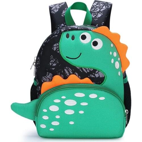 Toddler Bag Children Extremely Durable Sturdy And Comfortable Plush Schoolbag Cute Dinosaur Baby Safety Harness Backpack