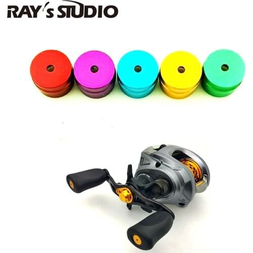 DIY colorful cap for knobs in the fishing reel of daiwa,2pcs/lot,free shipping