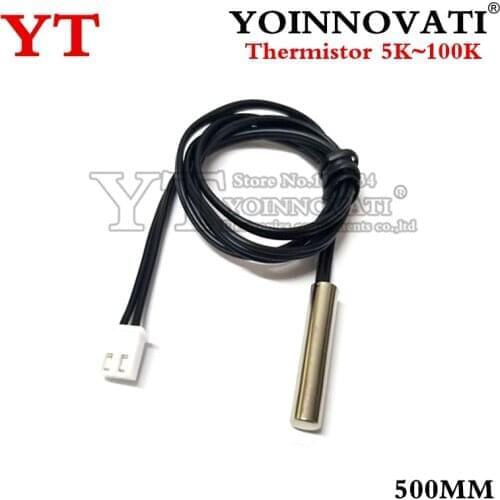 3950 3435 3470 NTC 5K 10K 15K 20K 50K 100K 500MM Precision Epoxy Thermistor Temperature Sensor