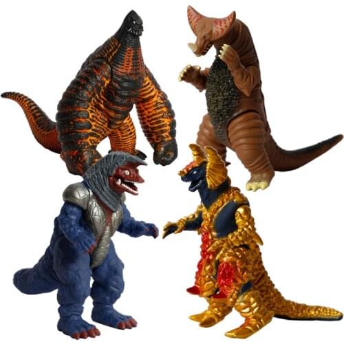 Bandai Ultraman Monster Toy Soft Doll Figure Ex Red King Golza Gomora Ultraman Belial Jugglus Juggler Model Toy Childrens Gift