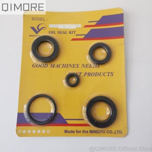 Engine Oil Seal Set for 4 stroke water-cooling Scooter Elite CH125 CH150 CFMOTO CF125 CF150 152MI 157MJ