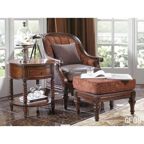 Recliner lazy boy chair with stool GF08