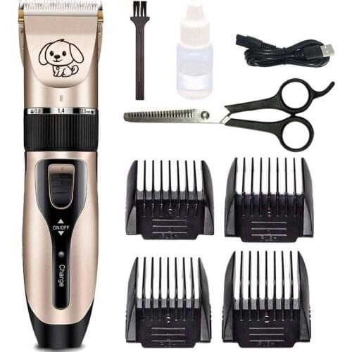Dog Clipper Dog Hair Clippers Grooming (Pet/Cat/Dog/Rabbit) haircut Trimmer Shaver Set Pets cordless Rechargeable Professional