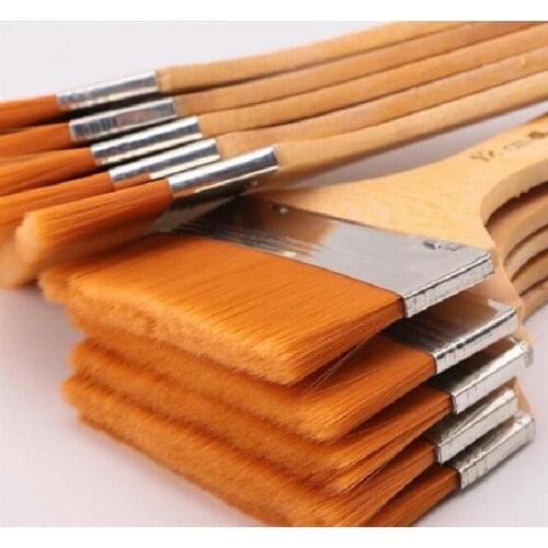1#-12# 12pcs/lot soft brush dust with wooden handle mobile phone tablet computer maintenance cleaning tools