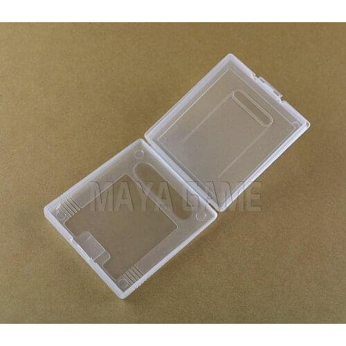 OCGAME 2pcs/lot Clear Plastic Game Cartridge Cases Storage Box Protector Holder Dust Cover Shell For GameBoy GB GBC GBP