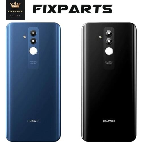 Original Huawei Mate 20 Lite Back Battery Cover Glass Housing Door Case With Camera Lens Huawei Mate 20 Lite Rear Housing Glass