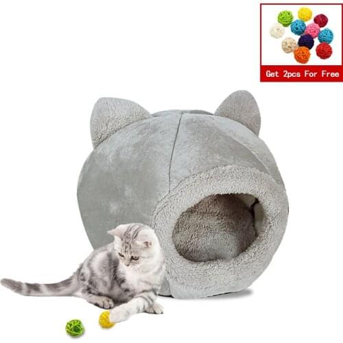Pet Dog Cat Tent House Kennel Removable Nest Soft Foldable Sleeping Pad Animal Puppy Cave Sleeping Mat Nest Kennel Pet Supply