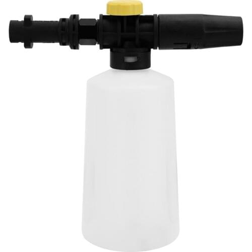 250ML/750ML High Pressure Washer Snow Foam Lance Soap Bottle Car Washer Auto Thickness Adjustable Spare Parts for Karcher K2~K7