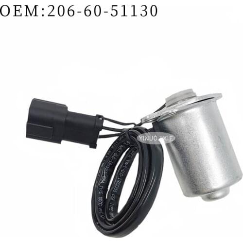 For Komatsu PC200-6 (6D102) safety lock rotary rotary solenoid valve OE:206-60-51130 2066051130
