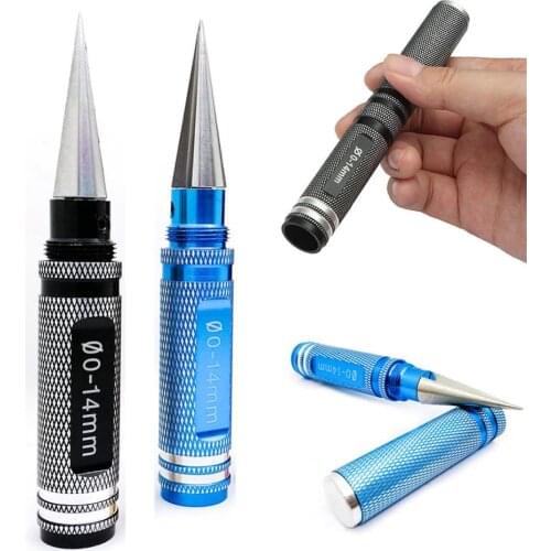 Hole Opener Reamer Drill 0-14mm Puncher & Car Shell Scissors Metal Steel For RC Car Ship Aircraft Model DIY Tools