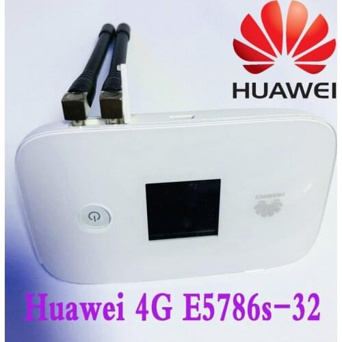 E5786 4G WIFI Router unlocked 4G LTE CAT6 300Mbps E5786s-32a plus antenna