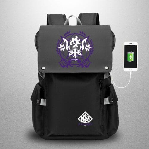 Anime fate grand order Backpack Cosplay Student Joan of Arc Schoolbags travel bags Oxford bags