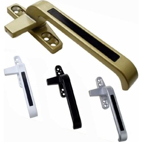 Casement Window Aluminum Alloy Left/Right Hand Locking Handles Grips Solid Window Handle Door and Window Lock Replacement parts