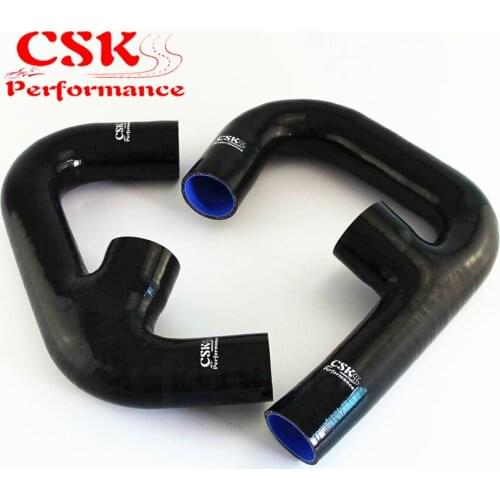 High Performance Intercooler Intake Pipe Hose Fits For VW Golf R GTI MK7 2.0T Audi S3 8V 2Pcs Black/Blue/Red