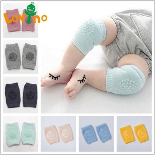 1 Pair Baby Knee Pad Kids Leg Warmers Safety Crawling Elbow Cushion Infant Toddlers Support Protector Kneecap Walking Pad Socks