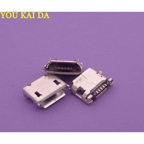 100pcs Charge port micro mini usb jack socket Connector Cell Phones