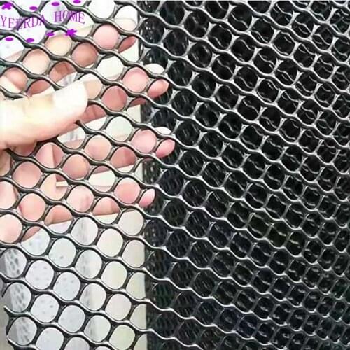 High Quality Black Balcony Cat Net Home Plastic Grid 0.4 0.8cm Windows Net Child Safety Anti-Falling Stairs Protect Netting