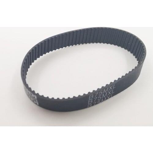 Black Rubber MXL Type 259MXL-297MXL( B324MXL-B371MXL) Timing Pulley Belt 2.032mm Picth 6/10mm Width Synchronous Belt