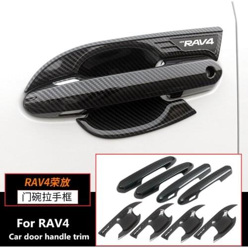 For Toyota RAV4 2020 door handle trim exterior decoration Door Handle modified supplies