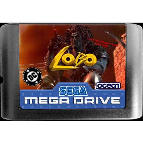 MD Game : Lobo ( Europe PAL Version!! English Language!! )