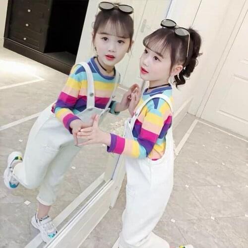 Teenage Girls Clothing Set Kids Tracksuit For Girls Plaid Top + Pants Suit Spring Autumn School Girl Clothes Kids Clothes