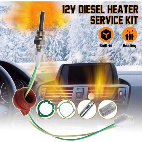 12v Diesel Heater Service Kit For Webasto Eberspacher Heaters Glow Plug & Gasket Universal Air Diesel Heater Glow Plug