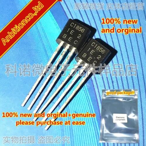 10pcs 100% new and orginal 2SC1856 C1856 TO-92 VHF TV TUNER RF AMPLIFIER in stock