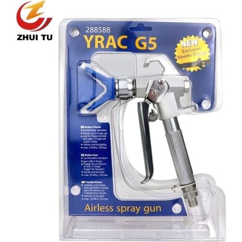 Fast Delivery 3600PSI/248bar Paint Latex Paint G5 Airless Spray Gun +519 Nozzle Is Suitable For Titan Wagner Spraying Machine
