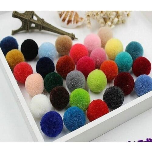 350pcs yarn pom poms,high density trimmed 15mm pom decoration decor, cotton handmade, Pom ball handmade craft kits