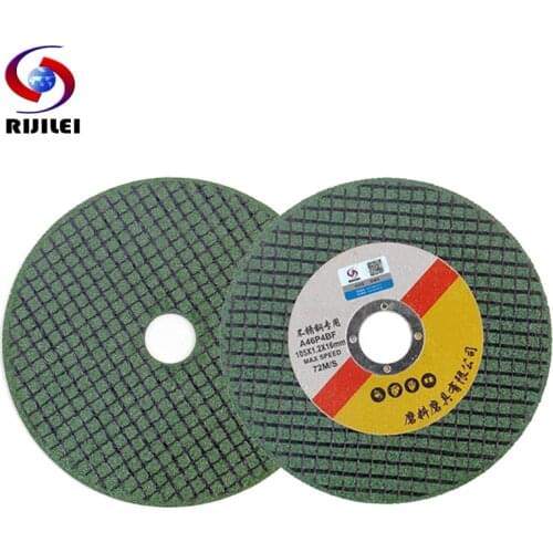 RIJILEI 5PCS/Lot Double Net Stainless Steel Cutting Discs Metal Grinding Wheel Metal Accessories Tool Angle Grinder Disc CX01
