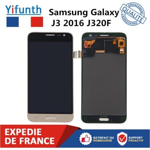 Assembly Samsung Galaxy J3 2016 J320F J320A J320M Mobile Phone LCD Touch Screen Glass Digitizer Replacement Parts
