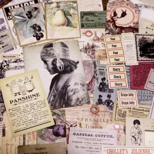 Old photo old logo TAG mixed sticker three-dimensional sticker Scrapbooking Happy Planner/Card Making/Journaling Project C181