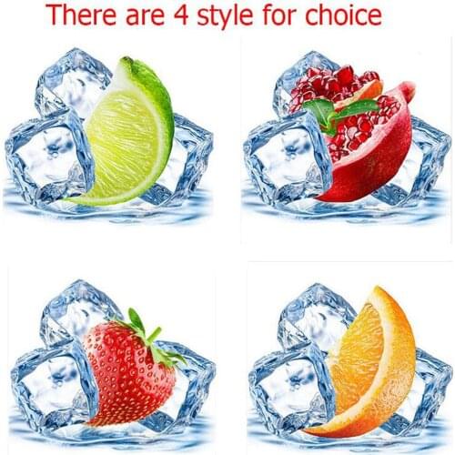 5D Diamond Painting Cross Stitch Icon Ice Fruit Set For Embroidery Kit Mosaic Pattern Square Rhinestone Full Drill Home Decorati