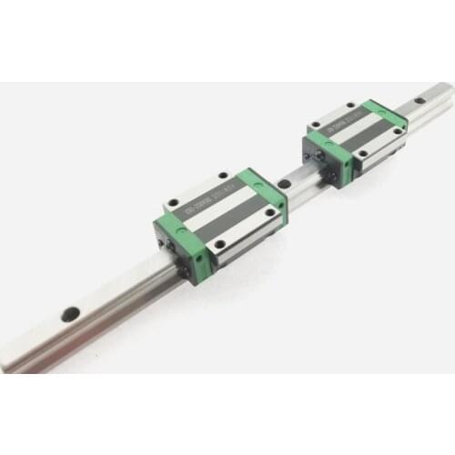 3D print parts CNC machine linear rail slide HGW20mm 20mm 1pcs 20mm L-200mm + 2pcs HGW20HA carriage
