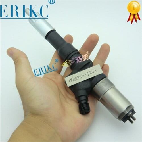 ERIKC 6156-11-3300 Diesel Auto Engine Injector 095000-121# Common Rail Injection For Isuzu D-Max 3.0L Komatsu FC450-7 SA60125E