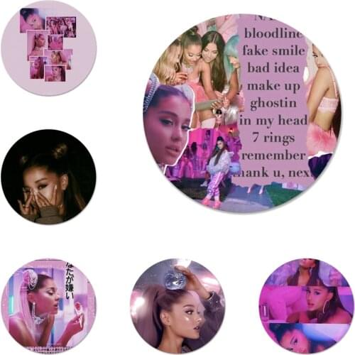 God is a woman Ariana Grande Icons Pins Badge Decoration Brooches Metal Badges For Backpack Decoration