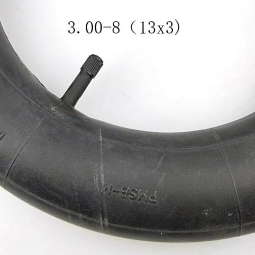 HOT SALE 2Pcs inner tube 3.00-8 13x3 inner tyre for Gas and Electric Scooters Warehouse Vehicles Mini Motorcycle