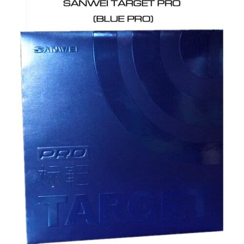Sanwei 2019 latest TARGET Professional Blue Sponge (Target Pro Blue Version) Table Tennis Rubber with Ping Pong Sponge