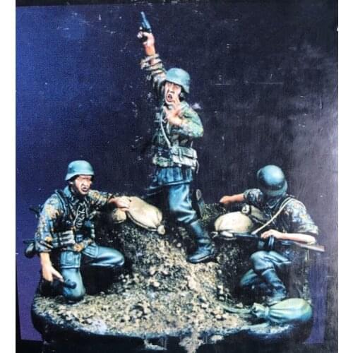 1/35 Resin Figure Model Kit Unassambled Unpainted 00707(WITH BASE)