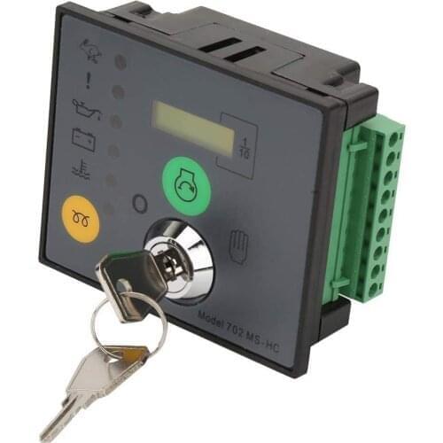 Engine Generator Controller, DSE702MS Generator Control Panel Generator Controller Manual Start & Stop Module