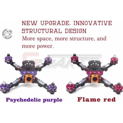 Gartt Scorpio AFRC QR 210 Carbon Fiber Cross Mini Racing Drone Quadcopter Frame kit Combo Flight Controller V3.1 SP Racing F3