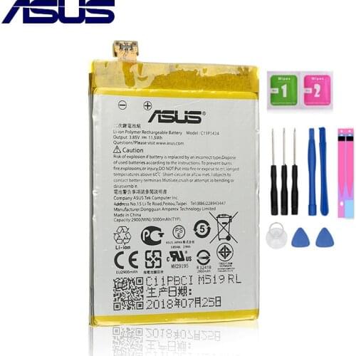 Original C11P1424 Battery For Asus ZenFone 2 Z008D ZE551ML ZE550ML Z00AD ZenFone2 5.5inch 3000mAh