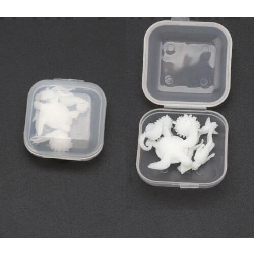 6Pcs Silicone Mini Marine Organism Modeling Turtle Squid Resin Mold Fillers Beach Theme Jewelry Fillings Jewelry Making